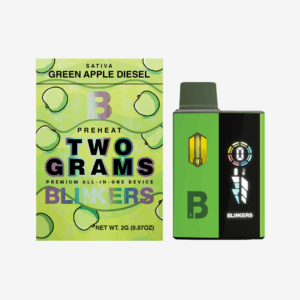 Blinkers Disposable Green Apple Diesel